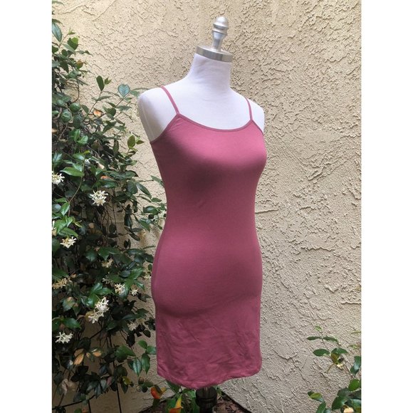 Mauve Cami Bodycon Mini Dress - Picture 3 of 8